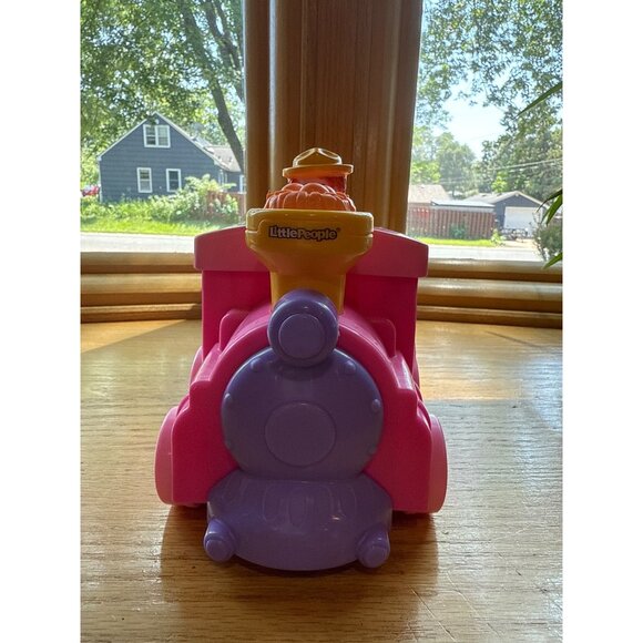 Fisher-Price Little People Musical Zoo Train With Animals & Farmer Figure - Picture 5 of 6